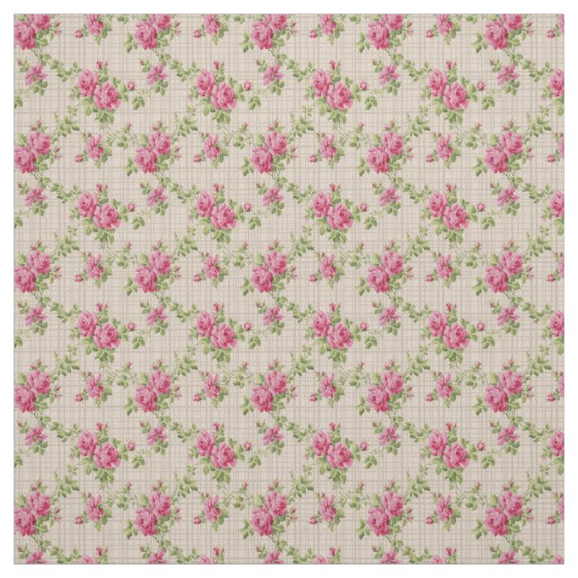 Tela Mano rosa pintada (Retal)
