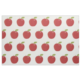 Tela manzana roja