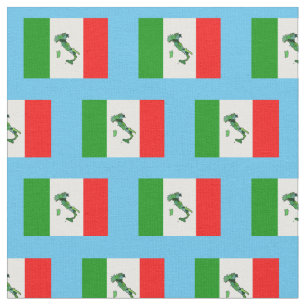 Tela Mapa de la bandera italiana