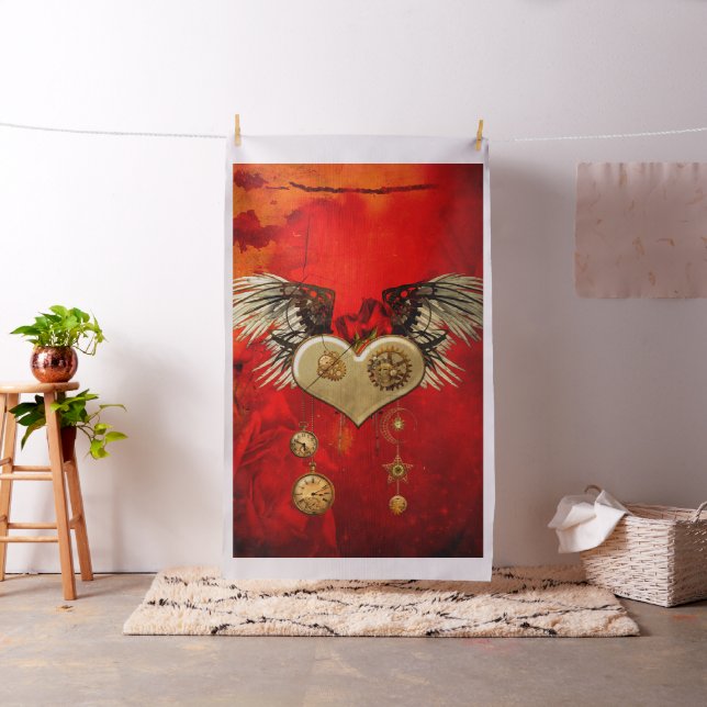 Tela Maravilloso corazón de steampunk (In Situ)