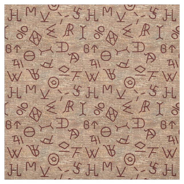 Tela Marcas silvestres de Occidente - (Retal)