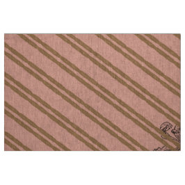 Tela Marie Antoinette initial monogram upholstery linen