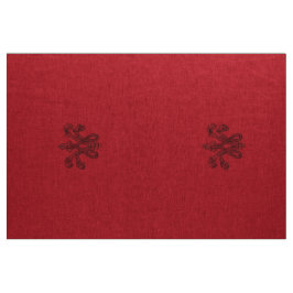 Tela Marie Antoinette initial monogram upholstery panel