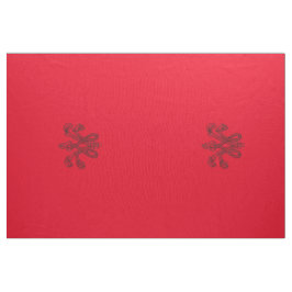 Tela Marie Antoinette initial monogram upholstery panel