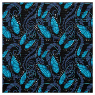 Tela Mariposa azul de Morpho
