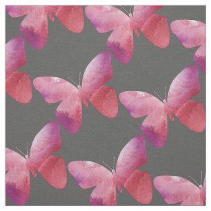 Tela Mariposa capilar rosa