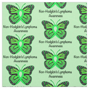 Tela Mariposa de esperanza de linfoma no-Hodgkin