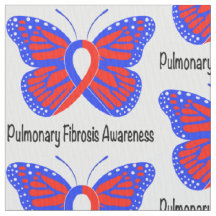 Mariposa de la conciencia de la fibrosis pulmonar