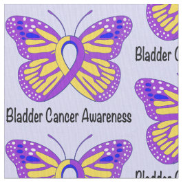 Tela Mariposa de la conciencia del cáncer de vejiga