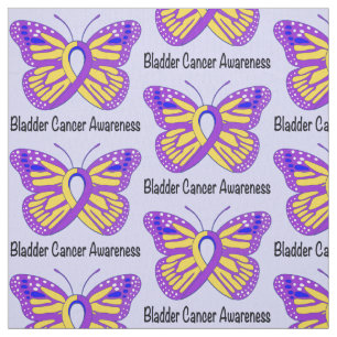 Tela Mariposa de la conciencia del cáncer de vejiga