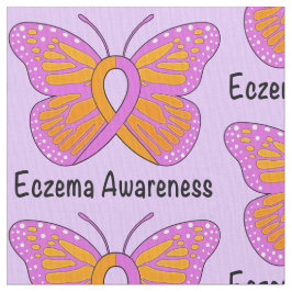 Tela Mariposa de la conciencia del eczema de la