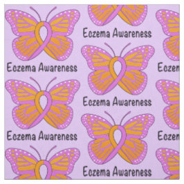 Tela Mariposa de la conciencia del eczema de la