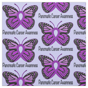 Tela Mariposa del cáncer pancreático de la esperanza