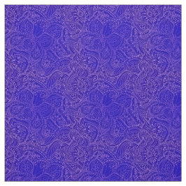 Tela Mariposa floral floral azul azul moderno de lujo