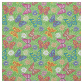 Tela Mariposa floral floral moderna y de lujo