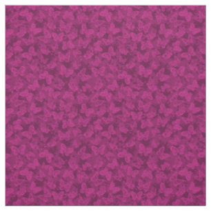 Tela Mariposa floral natural púrpura moderna de lujo