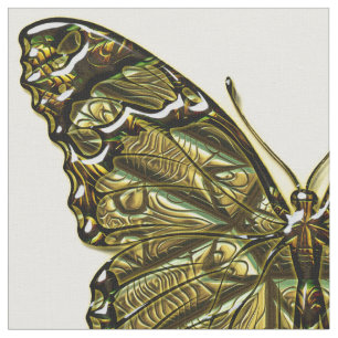 Tela Mariposa grabada 1-3 Opciones Personalizado Fabric