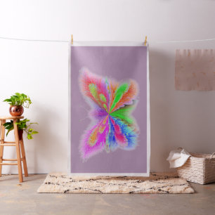 Tela Mariposa multicolor grande