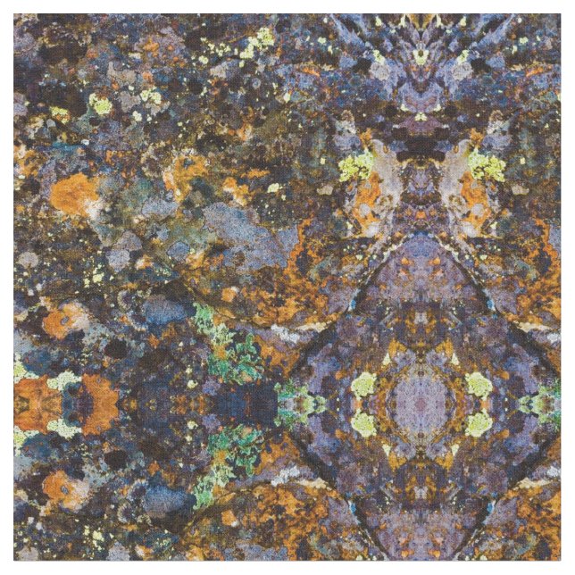 Tela Mariposa naranja (De cerca)