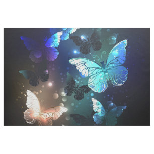 Tela Mariposa nocturna fluida