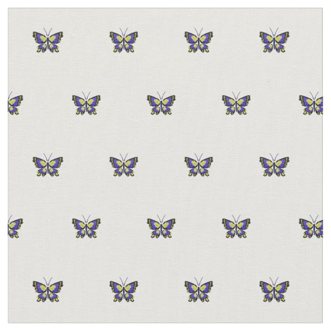 Tela Mariposas (De cerca)