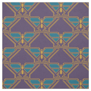 Tela Mariposas Art Deco