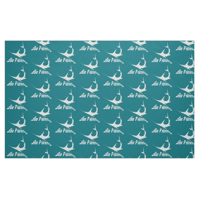 Tela Marlín azul ("Cuarto gordo" (fat quarter))