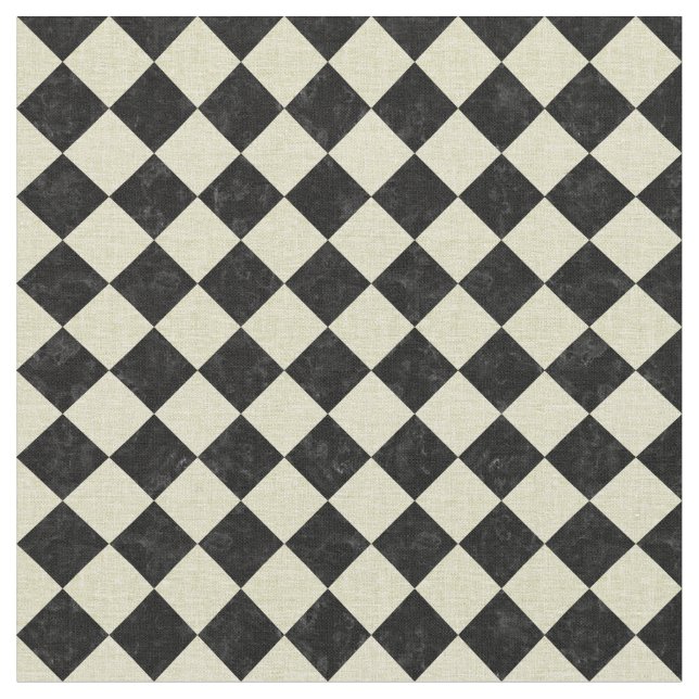 TELA MÁRMOL NEGRO SQUARE2 Y LINO BEIGE (De cerca)