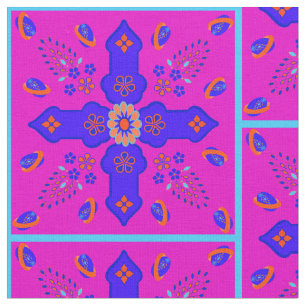 Tela Marrakesh Arabesque inspirado con huevos repetir b