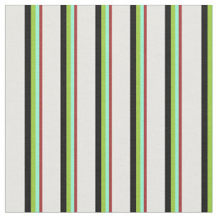 Tela Marrón, Aquamarina, Verde, Negro y Blanco