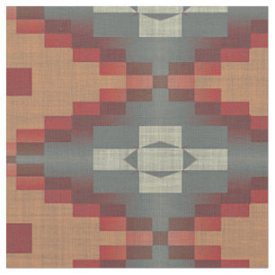 Tela Marrón Gris Rojo Oscuro Naranja Taupe Beige Look É