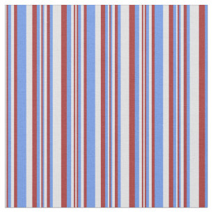 Tela Marrón, lavanda y azul de Cornflower