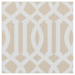 Tela marroquí beige del modelo el