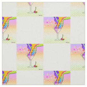 TELA MARTINI AL ESTILO POP ART DE LOS SESENTA