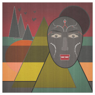 Tela Máscara africana