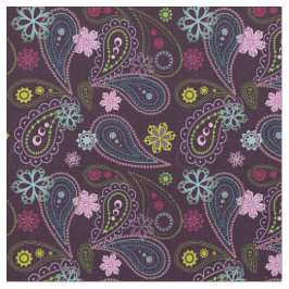 Tela Máscara Paisley DIY de Retro 60