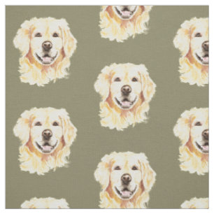 Tela Mascota de perro de Golden Retriever