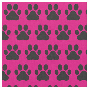 Tela Mascota Perro Perro Pinta gato Pinta Negro Rosa