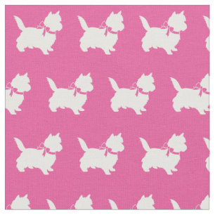 Tela Mascota rosado de Perro Perro Cairn