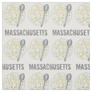 Tela Massachusetts New England Clam Chowder Foodie MAMÁ