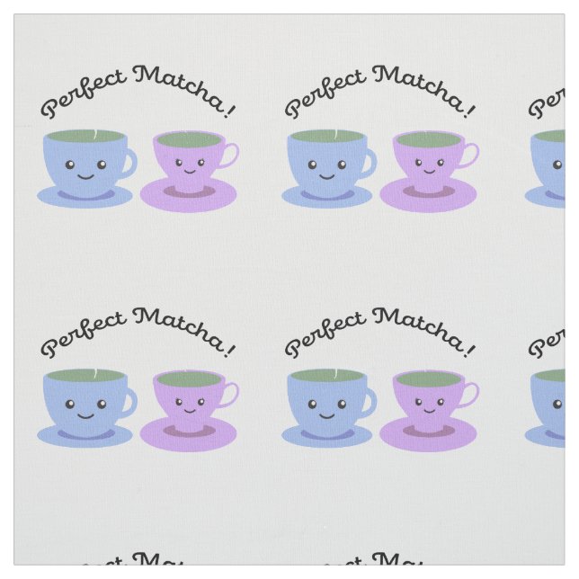 Tela Matcha perfecta divertida y graciosa (Retal)
