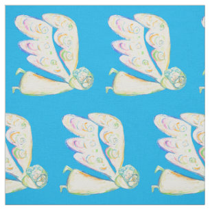 Tela Material de arte Angel Fabric de White Light Guard