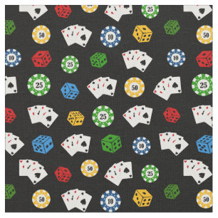 Tela Material de patrón de juego mixto de casino