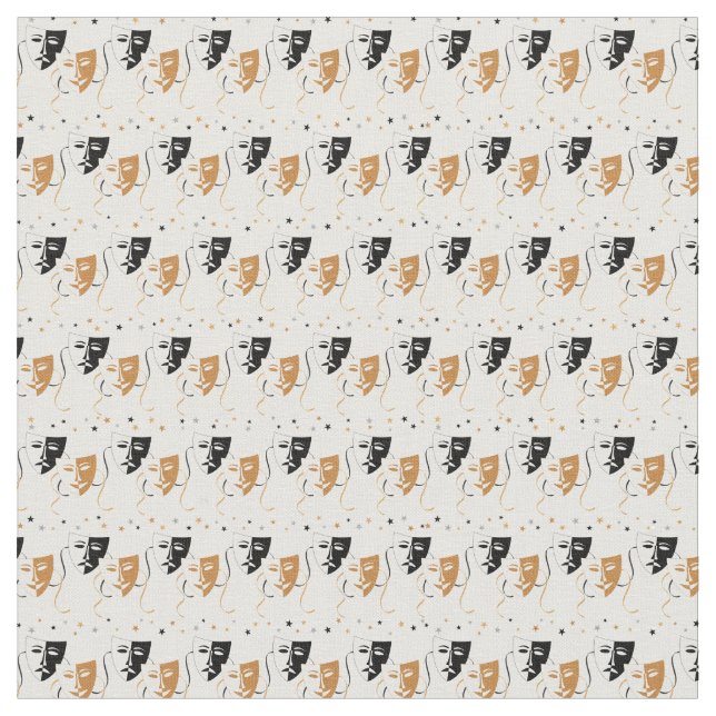 Tela Material de patrón de máscara de película de cine  (De cerca)