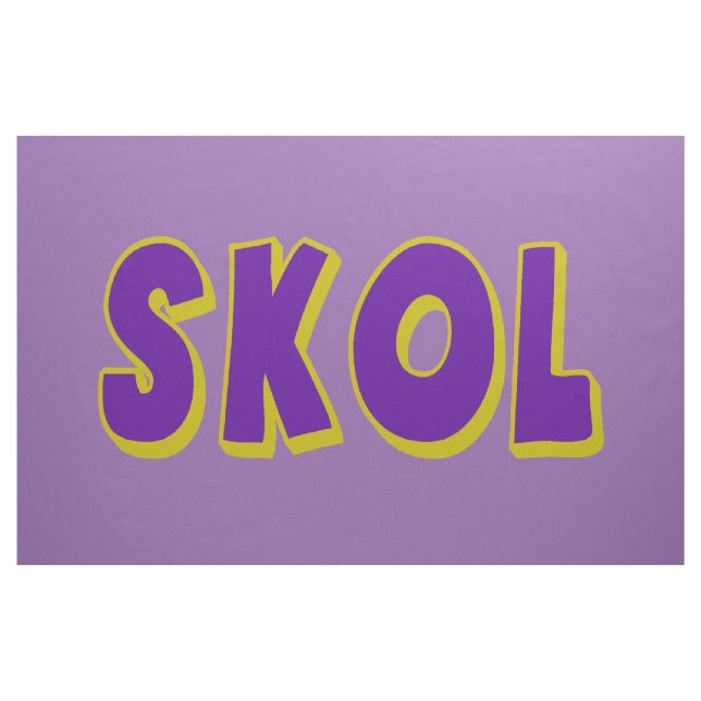 Tela Material de tejido SKOL grande para banner o marca (Yarda)