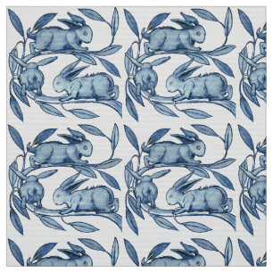 Tela Materias textiles de Guillermo De Morgan Rabbits
