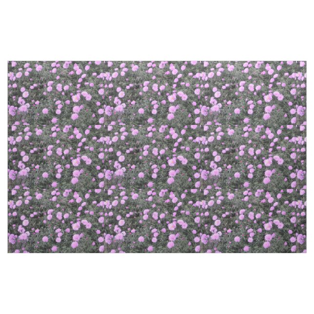Tela Mauve Michaelmas Daisies ("Cuarto gordo" (fat quarter))