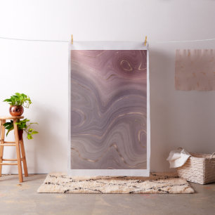 Tela Mauve Strata Agentes de oro rosados y Rosas