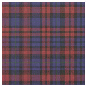 Tela McLachlan Tartán Purple Black Check