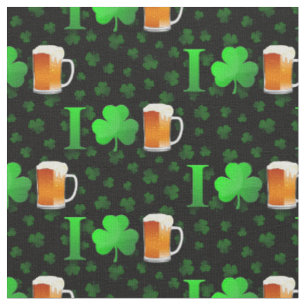 Tela Me encanta el día de la cerveza irlandesa Saint Pa